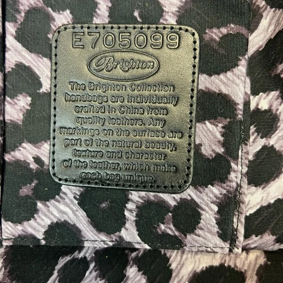 Brighton Fashionista Yellow Coated Canvas Leather Handbag World Travel Tote - Picture 9 of 15